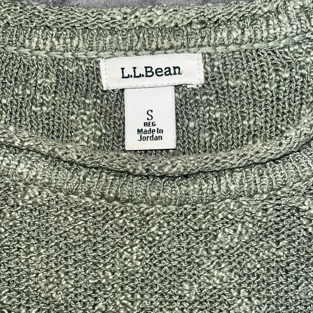 Vintage L.L. Bean Women's 100% Cotton Knit Sweater - Picture 2 of 7